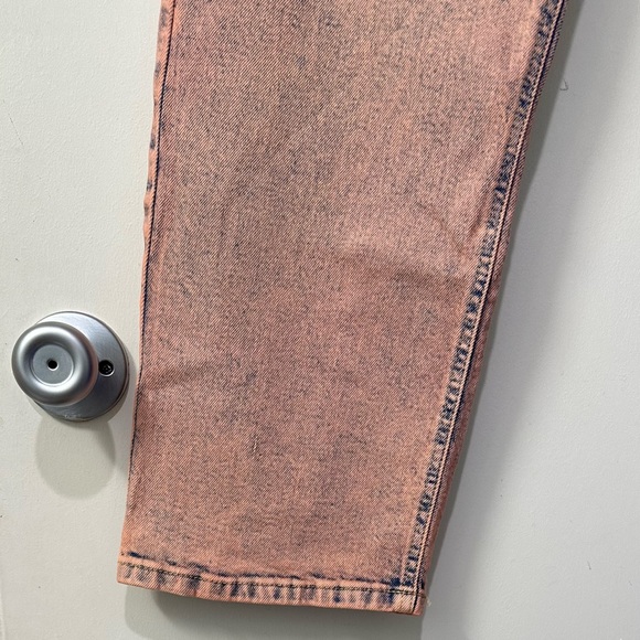 Rose washed denim 90s relaxed straight cut jeans NTW ( 4 ) - Picture 7 of 9